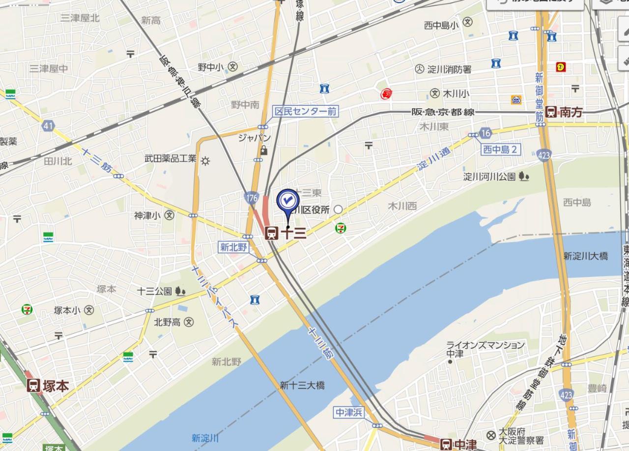 Juso Afp Apartment Hotel Osaka Eksteriør billede